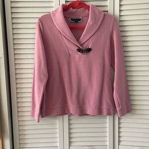 Karen Scott ladies pink sweater